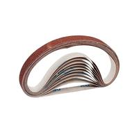 Premium Sanding Belts,10pcs 452x15mm Sanding Belts sanders 60/120/240/400/600 Sanding Belt For Polishing Machine Abrasive Tools Belt Sander Adapter(452x15mm 60)