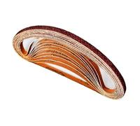 Premium Sanding Belts,10PCS 533x9mm Sanding Belt Aluminum Oxide Sanding Belt Assorted Grit 40-1000 Abrasive Belts for Belt Sanders Wood Metal(10PCS 60 Grit)