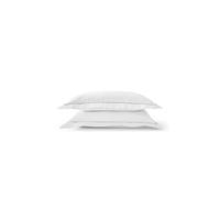 Premium Sateen Satin Oxford Pillowcase Pair Christy Blue One Size