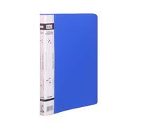 Premium Saya Report File Folder & Spring Transfer Clip Set - FS Size (2-Pack) for Certificate, Document, and Project Organization | Durable Presentation Folders for Office, School, Home Use - Blue