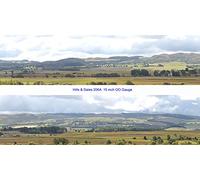 PREMIUM Scenic Backgrounds - 15 inches high - Hills & Dales (206A)