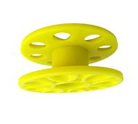 Premium Scuba Diving Finger Reel Snorkeling Water Sports Guide Line Spool Yellow