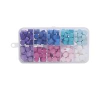 Premium Sealing Wax Beads Letters Crafts Wax Seal Nuggets 200x multi-colored, 200 Pieces multi-colored