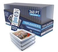 Premium Seamless 20PT - 360PT Top Loaders for Cards | Top Loader Card Holder, Baseball Card Sleeves Hard Plastic, Hard Trading Cards Sleeves, TCG Sports Sleeve Hards, Toploader Clear Plastic Holder.
