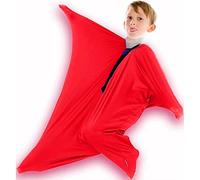 Premium Sensory Body Wrap Relieve Stress Body Sock appropriate for children with sensory processing disorder SPD ADHD autism Breathable Cozy Sensory Sack for Boys Girls ( Color : Red , Size : XL-64"x2