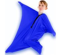 Premium Sensory Body Wrap Relieve Stress Body Sock appropriate for children with sensory processing disorder SPD ADHD autism Breathable Cozy Sensory Sack for Boys Girls ( Color : Blauw , Size : L-56"x
