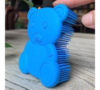 Premium Sensory Brush for Kids or Autism, Soft Silicone Body Scrubber, 2 in 1 Sensory Room Occupational Therapy Brush