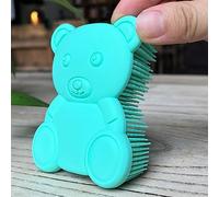 Premium Sensory Brush for Kids or Autism, Soft Silicone Body Scrubber, 2 in 1 Sensory Room Occupational Therapy Brush