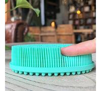 Premium Sensory Brush for Kids or Autism,Soft Silicone Body Scrubber,2 in 1 Sensory Room Occupational Therapy Brushes,Silicone Loofah,Pet Shower Brush Bath Brush Shampoo Brush