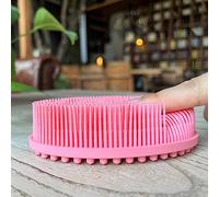 Premium Sensory Brush for Kids or Autism,Soft Silicone Body Scrubber,2 in 1 Sensory Room Occupational Therapy Brushes,Silicone Loofah,Pet Shower Brush Bath Brush Shampoo Brush