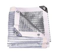 Premium Shade Net for Dogs & Greenhouses, 75% Aluminet Canopy with Eyelets, Heat & UV Protection Awning, 1x1m, 2x3m, 3x4m, 3x5m, 4x6m, 6x8m