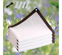 Premium Shade Sail 90% UV Protection HDPE Canopy Waterproof Backyard Sunshade for Patio Balcony Pool - Various (4x6m)