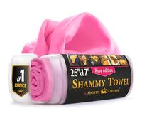 Premium Shammy Cloth for Car Drying - Super Absorbent Reusable Chamois Towel - Scratch-Free - 26'x17'