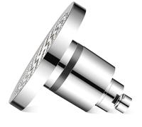 Premium Showerhead with Water Filter - High Pressure Adjustable Showerhead for Hard Water - Easy Install Replacement Filter for Soft Water Experience - Enhance Your Shower Quality