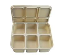 Premium Silicone 4/6/12 Grid Ice Cube Tray Cover Soft and Sturdy Perfect for Family Kitchen and Social Events