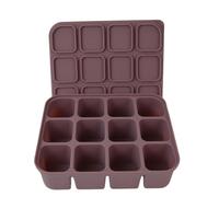 Premium Silicone 4/6/12 Grid Ice Cube Tray Cover Soft and Sturdy Perfect for Family Kitchen and Social Events