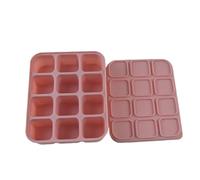 Premium Silicone 4/6/12 Grid Ice Cube Tray Cover Soft and Sturdy Perfect for Family Kitchen and Social Events