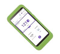 Premium Silicone Case (More fit/More Coverage/More Protection) for Omnipod 5 Receiver (Continuous Glucose Monitoring) (Green)
