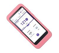 Premium Silicone Case (More fit/More Coverage/More Protection) for Omnipod 5 Receiver (Continuous Glucose Monitoring) (Pink)