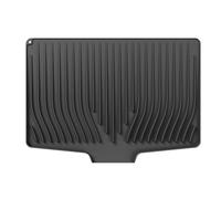 Premium Silicone Dish Drying Mat with Slope Design - Non-Slip, Heatproof (446°F), Fast-Drying Drain Pad for Kitchen Counter, Sink, Dish Rack (XPD-BK-37*29.5cm)