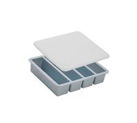 Premium Silicone Ice Cubes Maker with Snapping on Lid Perfect for Long Time in Cocktails and Beverages Freezing Maker