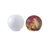 Premium Silicone Sphere Mold for Artistic Creations Jewelry Making Resin Casting Soap and Craft Food Grade Sphere Mold Ideal for Jewelry Resin Casting Soap Creative Works