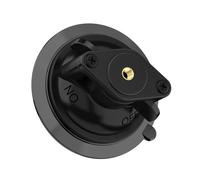 Premium silicone suction cup base has a 1/4" screw mount that provides strong adhesion to any smooth surface for camera suction cups