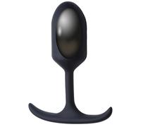 Premium Silicone Weighted Anal Plug - Small