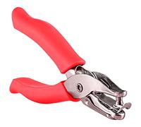 Premium Single Hole Paper Punch Cushion Grip Heavy Duty Hole Puncher for Greeting Cards Scrapbook Notebook Puncher Craft Paper Hand Tool - Assorted Colors - by Emraw