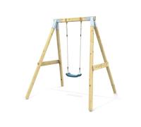 Premium Single Swing, Flex Navy Blue | Stable Construction, Premium Welded Brackets, Pressure Treated Timber