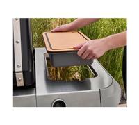 Premium Slate Griddle With Container For 76 Cm Weber Plates
