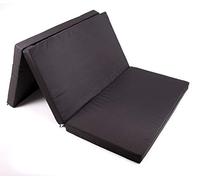 Premium Sleeping Pad for VW ID Buzz Folding Mattress 200 x 120 x 8 cm, Black, Foldable Mattress for Bus, Camping, Vans