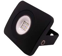 *Premium* Slim Outdoor 10W LED Natural White Floodlight | Bright Wall Mounted Security IP65 Waterproof External Light | Low Profile Lamp Perfect for Garden, Driveway, Warehouse & Car Parks | Loops
