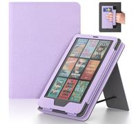 Premium Slim PU Cover with Auto Wake/Sleep Not Fit Kobo, Please Refer to the Pink Pages for Compatible Models - Purple