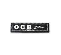 Premium Slim Rolling Papers - Ultra-Thin Slow-Burning Natural Gum Booklets - 50-Unit Box