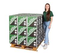 Premium Slow Burn Briquettes - 6 to 8 hours Perfect for Log Burners & Wood Stoves. Eco Friendly - Made in Wales (Pallet of 48 x 20KG Boxes)