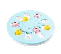 Premium Slow Feeder Dog Bowl Interactive Puzzle Feeder for Dogs Cats Pet Food Bowl with Non-Slip Base Promotes Natural Healthy Eating Habits Veterinarian Recommended Bloat Prevention Bowl (Blue)