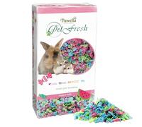 Premium Small Animal Bedding - 10L, Super Soft, 10-Day Odour Control, 2X Absorbent, Dust-Free, Eco-Friendly Bedding for Rabbits, Guinea Pigs, Hamsters & Other Small Pets (Tropical Fruits - 10L)