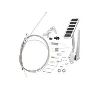 Premium Smoothed Aluminum Restrict Footrest With Reinforced Cable For Enhanced Accelerate Control In Cars Global Car Restrict Connection Set