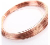 Premium Soft Copper Wire 2/5mm - 1kg Bare Solid Copper Wire for Crafting, Jewelry Making, and Electrical Projects 1pc(5mm)