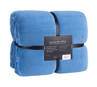 Premium Soft Coral Fleece Blanket XXL Sized 220x200cm - Polar Double Sofa Throw