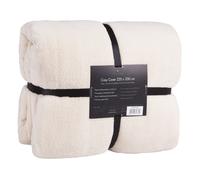 Premium Soft Coral Fleece Blanket XXL Sized 220x200cm - Polar Double Sofa Throw