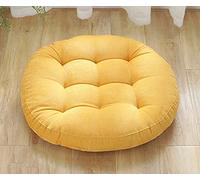 Premium Soft Cotton Chair Cushions 55x55 cm Thick & Comfortable for Round/Square Chairs Ideal for Office Living Room & Garden Stylish Grey for Enhanced Comfort!