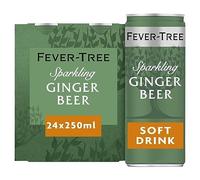 Premium Soft Drink and Snacking Bundle with Fever-Tree Sparkling Ginger Beer (24x250ml) and Mr Filbert's Gourmet Selection Box.