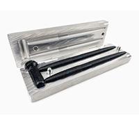 Premium Soft Plastiс Mold Lure Making Injection Molds Fishing Lures Two Cavity Yama Senko 5'' Aluminium