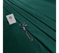 Premium Soft Velvet Fabric - Luxury Upholstery & Craft Material by the Metre - 146cm Wide - Ideal for Curtains, Cushion Covers & Soft Furnishings (Mallard)