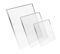 Premium Solid Clear Polycarbonate Double Sided UV Protected Sheets (6mm)(610mm X 1220mm), Impact-Resistant, Glass Replacement, Ideal for Greenhouse Roofing, Shed Windows and Outdoor Canopies