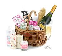 Premium Spa Gift Set - Luxury Pamper Hamper with Prosecco, Truffles, Candle, Bath Bomb - Pamper & Beauty Gifts for Women, from Regency Hampers