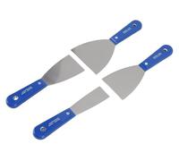 Premium Spackle Knife and Putty Scraper Set - Durable Metal Carbon Steel with Comfortable Plastic Handle for Drywall Repair and Home Improvement