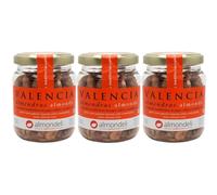 Premium Spanish Artisan Almonds - Marcona & Valencia (Spanish Valencia Almonds 125g (Pack of 3))